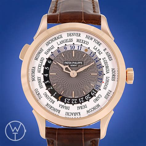 patek philippe worldtimer guilloché ref|world time Patek Philippe.